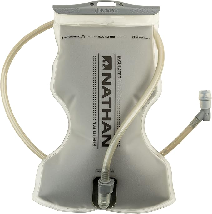 Nathan Pinnacle Race Vest 12L Hydration Pack, 1.6L Water Bladder, Running Vest, Water-Resistant Pockets, Lightweight & Moisture Wicking