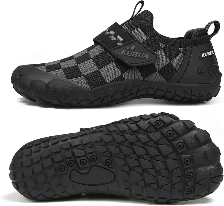 KUBUA Kids Hiking Water Shoes Boys Girls Barefoot Shoes Multifunctional Tennis Sneakers Toddler Little Big Kid