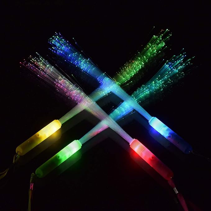 M.best 72pcs Glow Sticks Party Supplies, 3 Modes Colorful Flashing LED Light Up Glow Wands Sticks for Party Favors