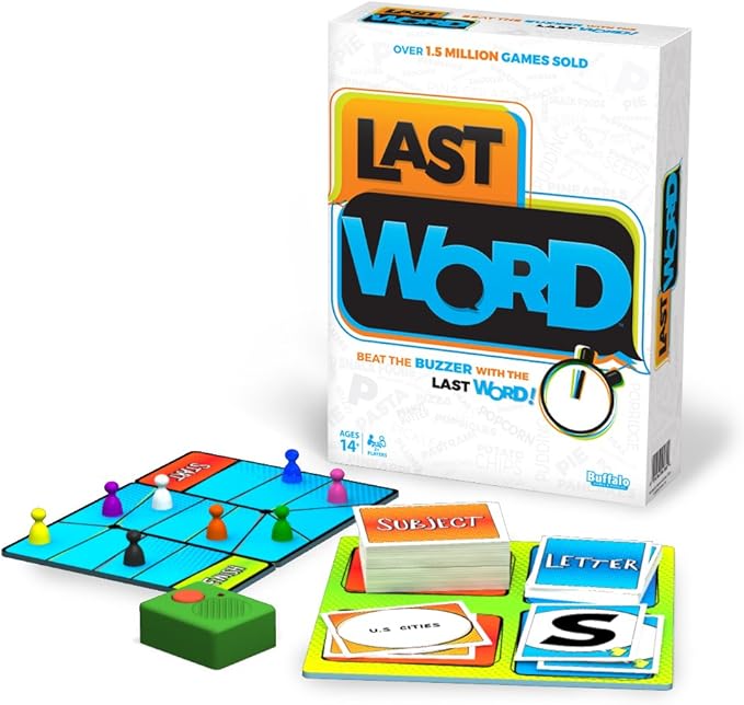LAST WORD - The race to have the final say! By Buffalo Games , White