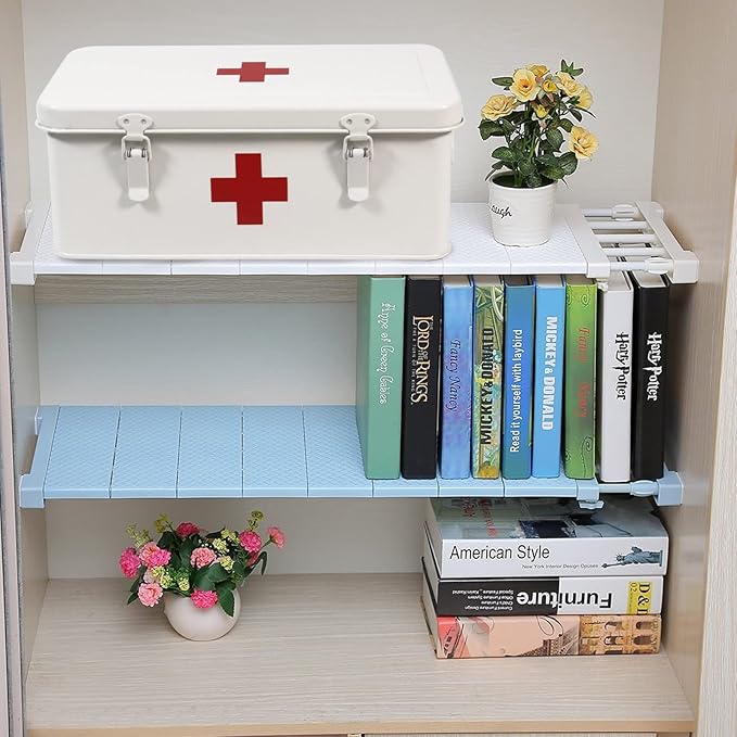 First Aid Medicine Box, First Aid Kit Supplies Bin, Metal Medicine Storage Tin, First Aid Empty Box with Safety Lock for Home Emergency Tool Set-White