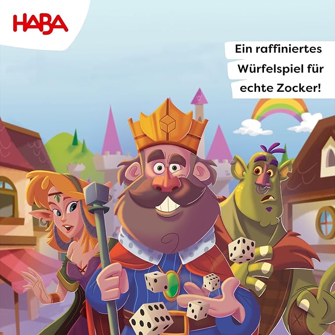 HABA King of The Dice Game (German Language Version)