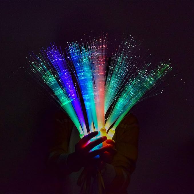 M.best 72pcs Glow Sticks Party Supplies, 3 Modes Colorful Flashing LED Light Up Glow Wands Sticks for Party Favors
