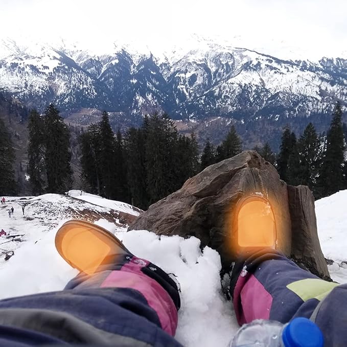 WORLD-BIO Toe Warmers Adhesive 10/20/30/40 Pairs - Long Lasting Safe Natural Odorless Air Activated Warmers Up to 8 Hours of Heat - Heated Insoles Toe Foot Warmers Keep Foot Warm in Chill Winter