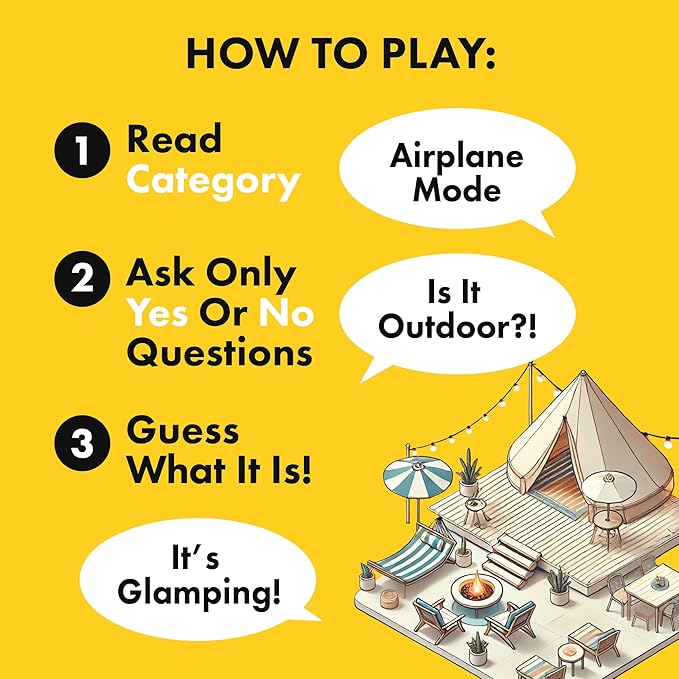 Educated Guess ??Fast & Fun Yes?‘or?‘No Trivia Party Game for Families & Friends | 100 Clue Cards, 4 Categories, Adults & Teens (Ages 12+) | Perfect for Road Trips & Gifts