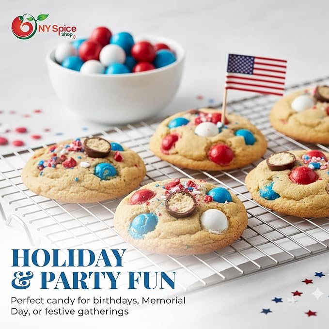 NY Spice Shop American Chocolate Malt Balls Party Decorations - 8 Ounce Malted Milk Balls Candy Birthday Gifts - Chocolate Malted Milk Ball - Dark Chocolate Malt Ball Holiday Snacks