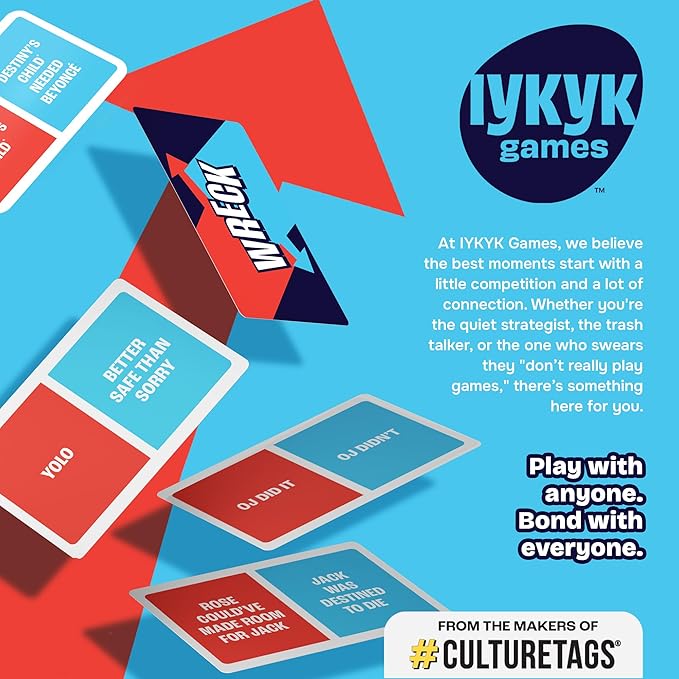 WRECKoncilable Differences ??Party Game for Adults 17+ | Debate Card Games for Game Night, Kickbacks & Parties | Rock Paper Scissors Adult Game | 2-25+ Players