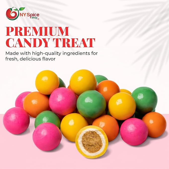 NY Spice Shop Ice Cream Sundae Chocolate Malt Balls Party Decorations - 8 Ounce Malted Milk Ball Candy Birthday Gifts - Chocolate Malted Milk Balls - Dark Chocolate Malt Ball Holiday Snacks
