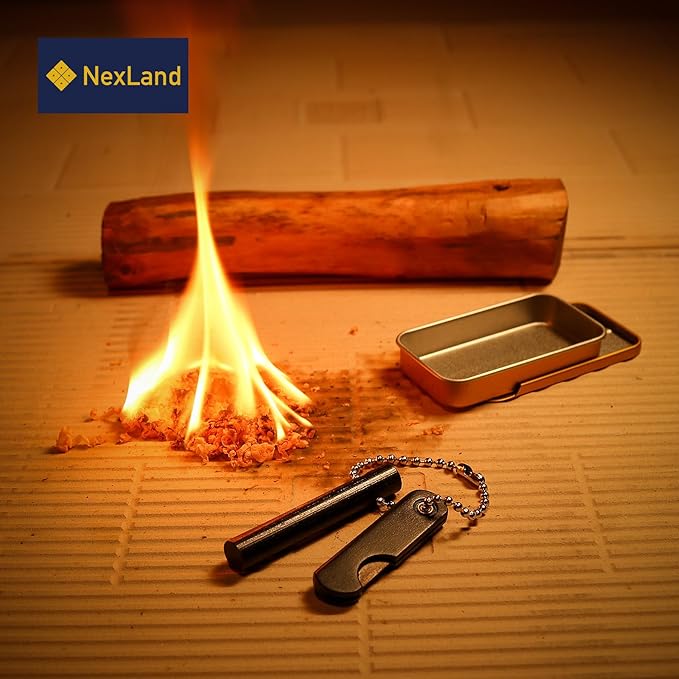 NexLand F850 Ferro Rod Fire Starter Kit