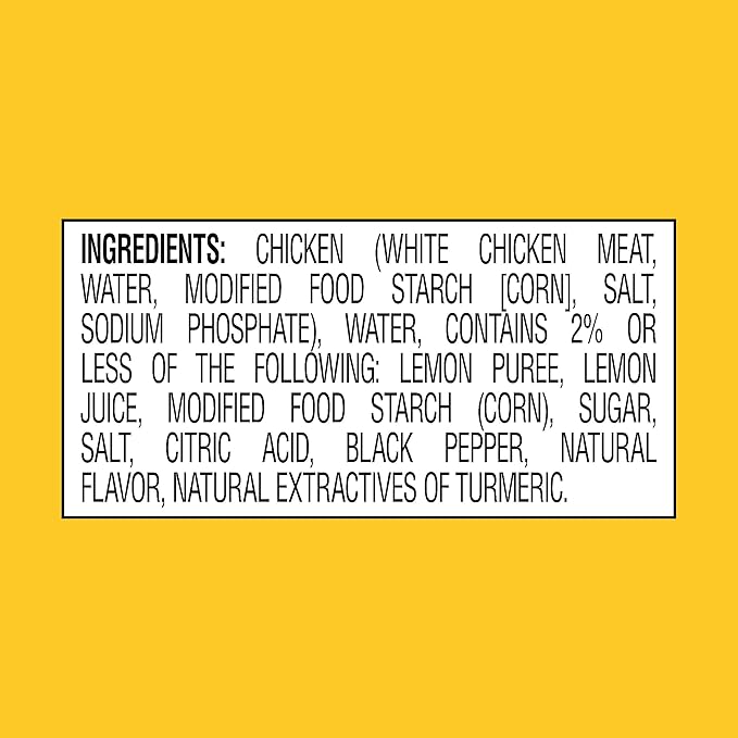 StarKist Chicken Creation Zesty Lemon Pepper - 2.6 oz Pouch (Pack of 12)