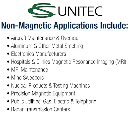 CS Unitec | Non-Sparking Pick Head Axe | 4 lbs. | TUV Certified | Copper Beryllium | Non-Magnetic | Corrosion Resistant | EX1203-1850B