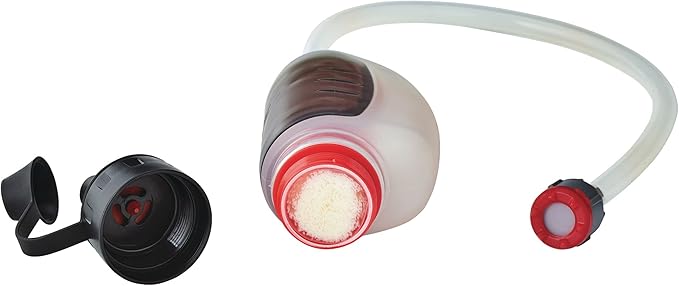 MSR TrailShot Ultralight Backpacking and Camping Squeeze Water Filter