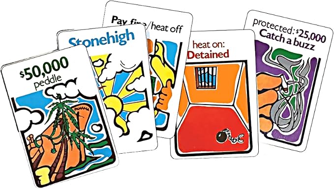 TDC Games Grass Card Game for Adults