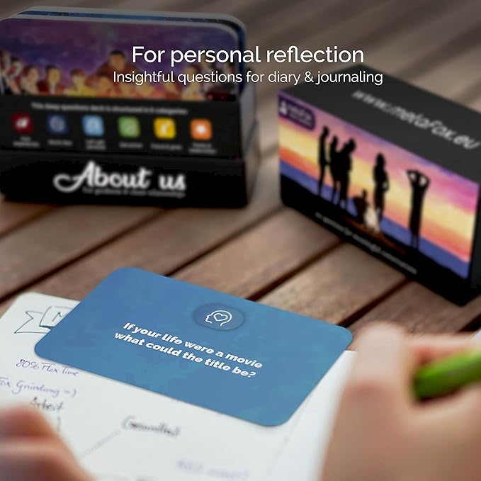 metaFox About Us Conversation Starters | 101 Getting to Know You Questions | Fun and deep Conversation Cards Game for Friends, Family, teammates