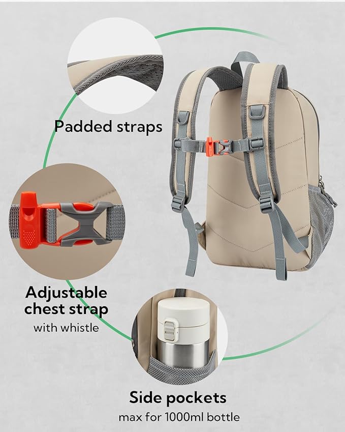 WATERFLY 12L Small Hiking Backpack: Day Pack Lightweight Travel Bag Camping Fitness Cycling Outdoor Sports Daypack For Women Men