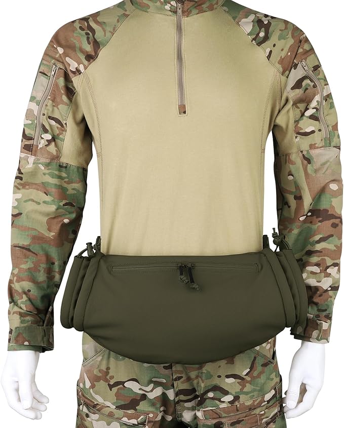 PETAC GEAR Tactical Hand Warmer,Portable Drop Hanger Waist Handwarmer Pouch for Hunting Golf Camping Fishing, Hiking, Football Winter Outdoor Field Survival.