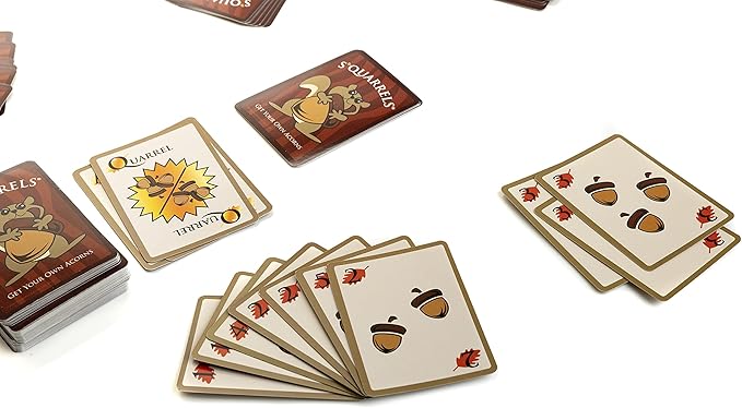 S'Quarrels Card Game - Quick Game for 2-6 Players of All Ages