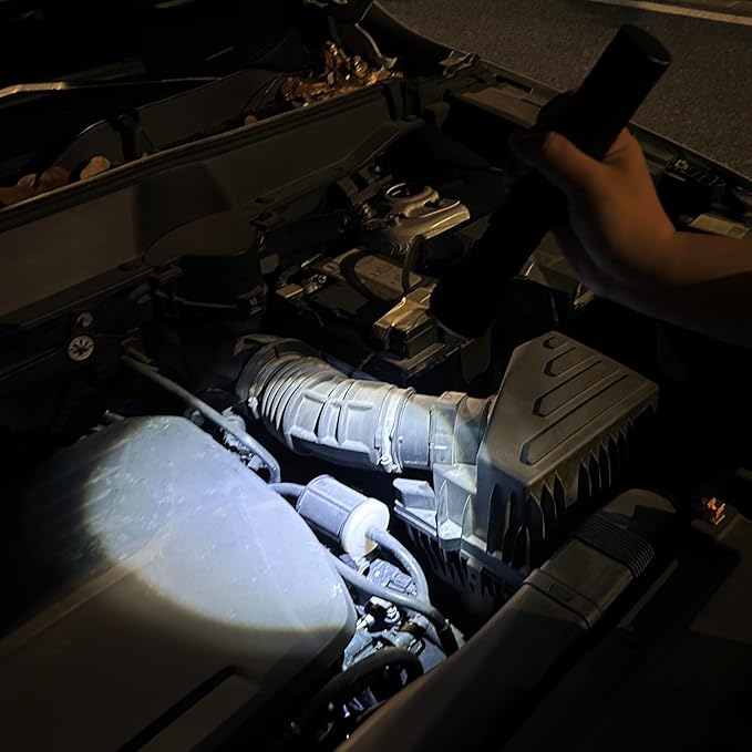 9 Pack Heavy Duty 2-Cell D Battery LED Big Flashlights Bulk, High Lumens, Single Mode, Aluminum, Rugged Metal Flashlight for Outdoors Camping Hinking Emergency