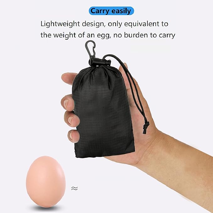 16L Lightweight Foldable Hiking-Backpack Small Packable-Daypack For Travel,Ultralight Water-Resistant Gym Bag Men Women Easy Carry-on (Black&Gray)