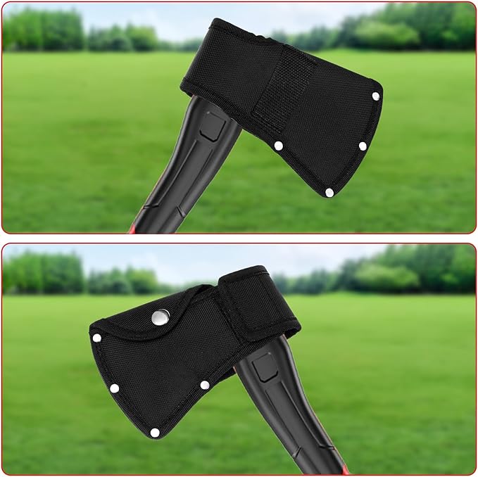 Hatchet Sheath Black Oxford Hatchet Cover with Belt Loop Safety Outdoor Camping Axe Blade Protection Cover Axe Blade Protector