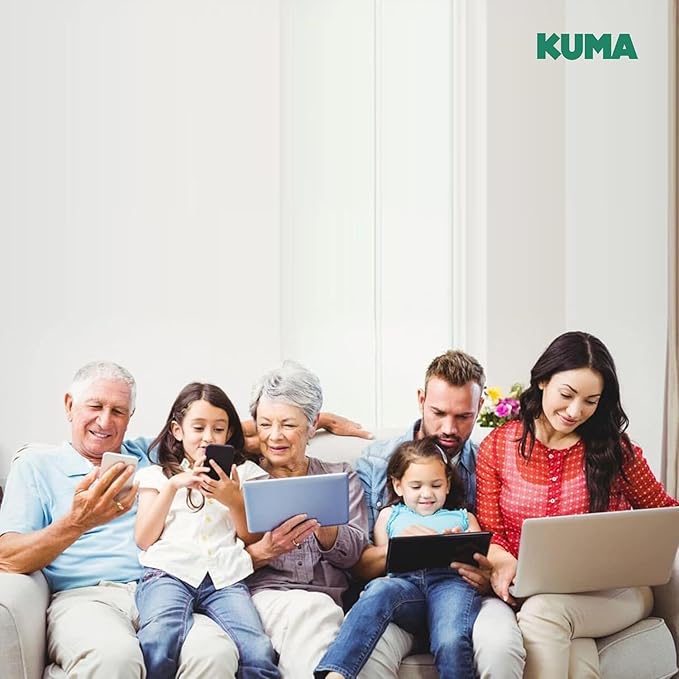 KUMA Connect PRO 4G LTE - RV WiFi Kit for Stable RV Internet - Sim Card Modem & WiFi Router for 32 Devices, Portable WiFi Hotspot with Outdoor Antenna for Car, Boat, Campers, Motorhomes - 12v Powered