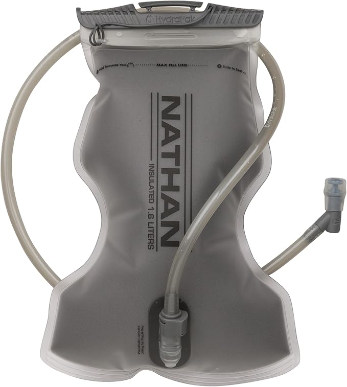 Nathan 12L Hydration Vest ??Quick-Fit Adjustments, Breathable Mesh, 1.6L Bladder, 8.8 oz, 6 Pockets, Pinnacle Pro