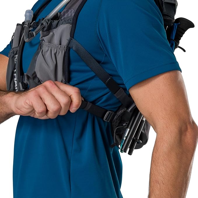 Nathan TrailMix Women's Running Vest/Hydration Pack. 12L (12 Liters) | 2L Bladder Included (2 liters). Zipper, Pockets.