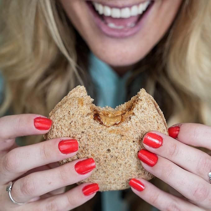 Clean Eatz PB&J Sandwich, High-Protein Grape β 16 Singles, Whole Grain & Low Sugar
