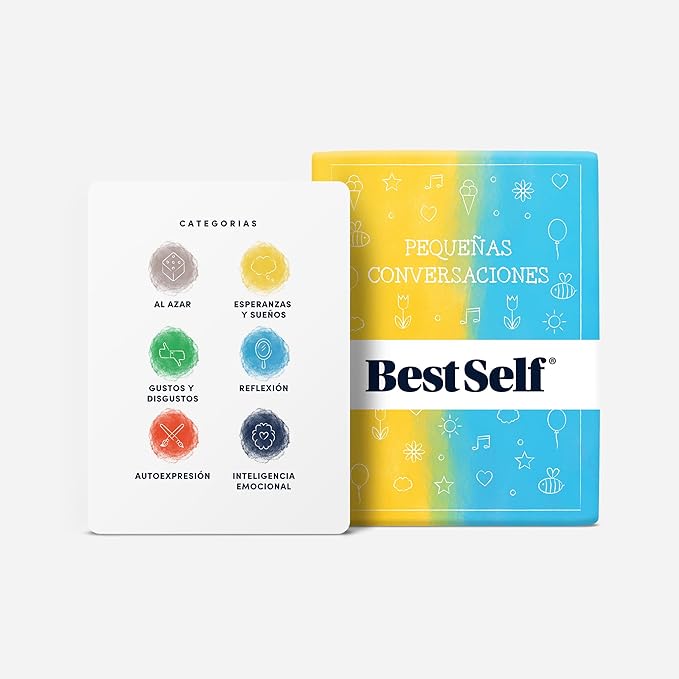 BestSelf Family Conversation Cards for Family, Toddlers, and Grandparents (Spanish)