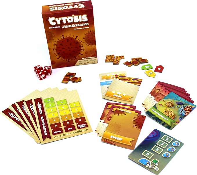 Cytosis: A Cell Biology Board Game (Cytosis: Virus Expansion)