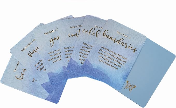 A Self-Love Game for Teenage Girls | Empowerment Tool to Inspire Self-Worth w/Questions & Conversations Based on These Core Values: Love Me | Trust Me | Be Me | Celebrate Me | PROJECT DISCOVER ME