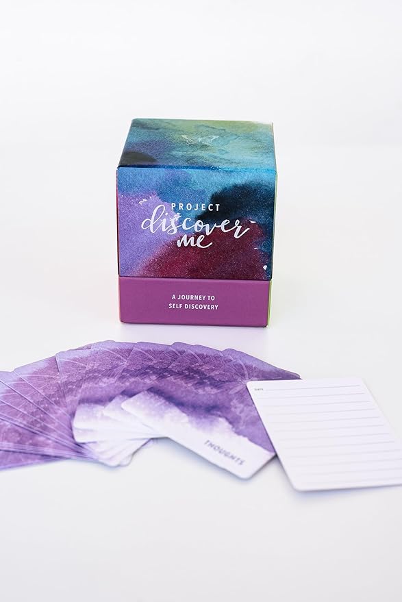 A Self-Love Game for Teenage Girls | Empowerment Tool to Inspire Self-Worth w/Questions & Conversations Based on These Core Values: Love Me | Trust Me | Be Me | Celebrate Me | PROJECT DISCOVER ME