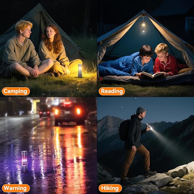 LED Flashlights High Lumens Rechargeable, 90000 High Lumens Super Bright Flashlight Camping with 11 Modes & Waterproof, Powerful Handheld Flashlight for Camping Emergencies, Outdoor, Hiking, Working