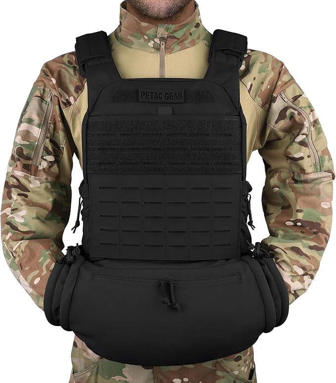 PETAC GEAR Tactical Hand Warmer,Portable Drop Hanger Waist Handwarmer Pouch for Hunting Golf Camping Fishing, Hiking, Football Winter Outdoor Field Survival.