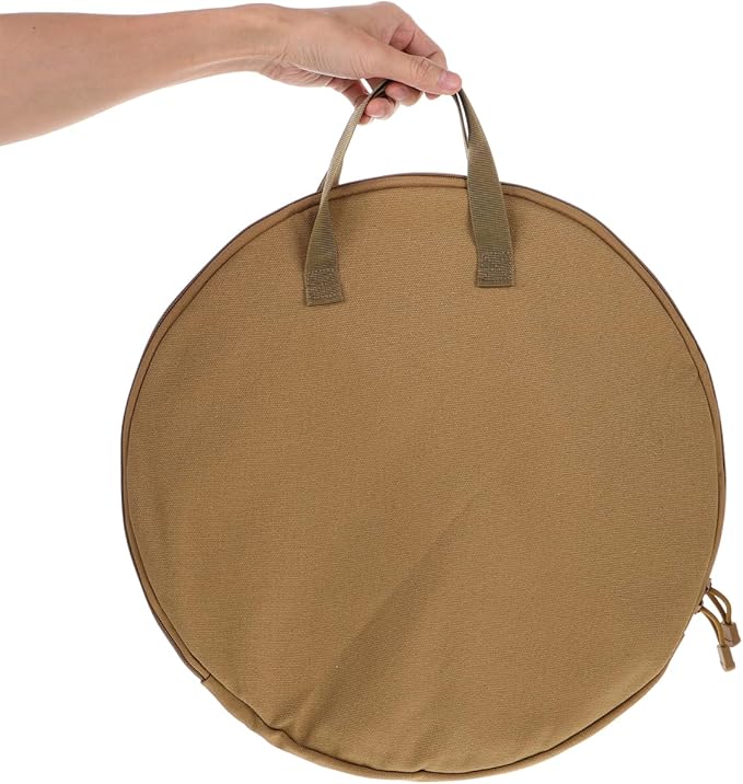 Garneck Outdoor Cast Iron Skillet Storage Bag Portable Frying Pan Pouch for Camp Cooking Convenient Outdoor Cookware Storage and Versatile Carrying Case