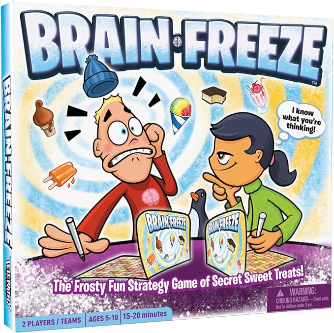 Brain Freeze??Board Game ??Fun Memory Game for Kids & Families, Educational Toys & Learning Game, Logic & Deduction Challenge, Ages 5+