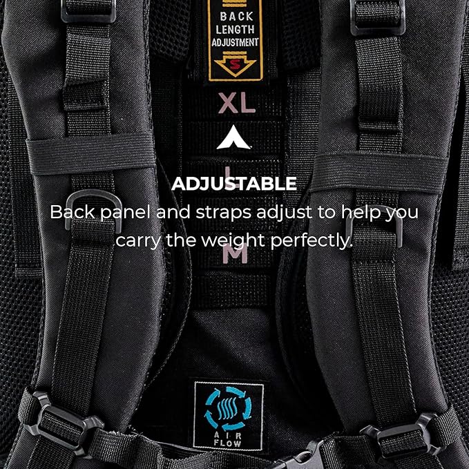 Teton 85L Explorer Internal Frame Backpack for Hiking, Camping, Backpacking, Rain Cover Included, Buck Brown