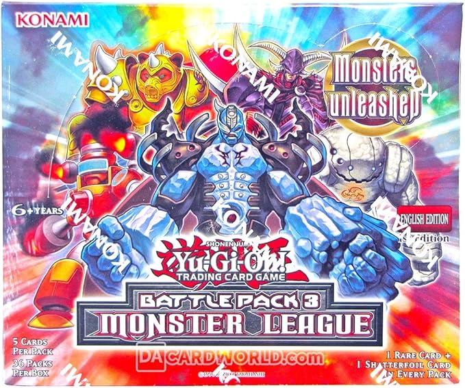 Yugioh Battle Pack 3: Monster League Booster Box