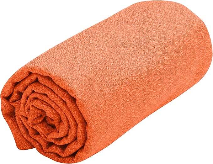Sea to Summit AirLite Towel, Ultralight Camping and Travel Towel, Medium (20 x 39 inches), Outback Orange