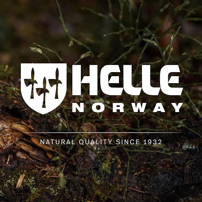 HELLE Knives - Kletten - Folding EDC Pocket Knife - Birch Wood Handle - Triple Laminated Stainless Steel - Made in Norway