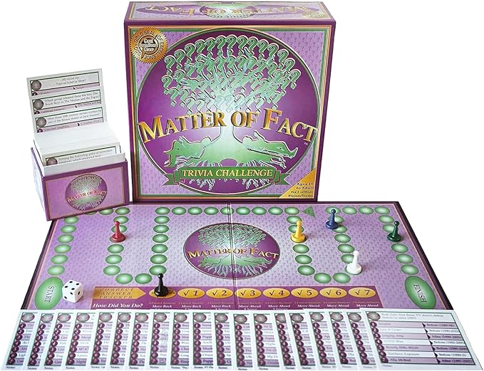 Matter of Fact ??Fast-Paced, Rapid-Fire Trivia Challenge with Quirky Categories ??Adult & Family Game Night Fun