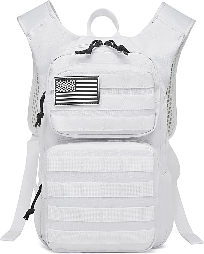 wotony Hydration Backpack with Water Bladder for Hiking Tactical Hydration Pack for Men Women Molle Water Backpack for Hiking