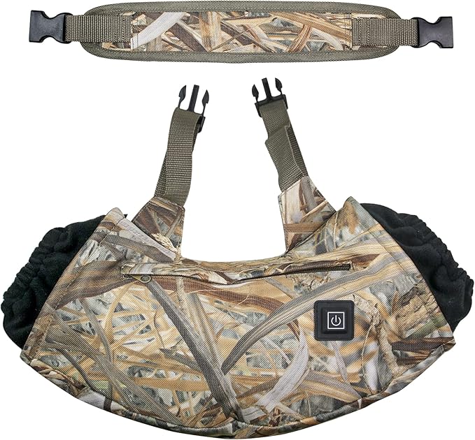 Heated Hand Muff, Electric Heating Hand Warmer Pouch, Suitable for Outdoor Hunting, Sports, Photography, Golf, Football in Cold Winter Keep Warmth (Batteries no Including)
