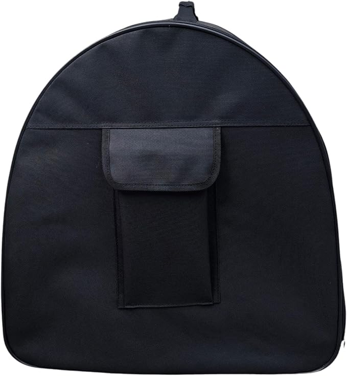 One for Pets Fabric Portable Pet Kennel/Shelter, Single, Black 20"x20"x19.5" - Car Seat-Belt Fixture Included