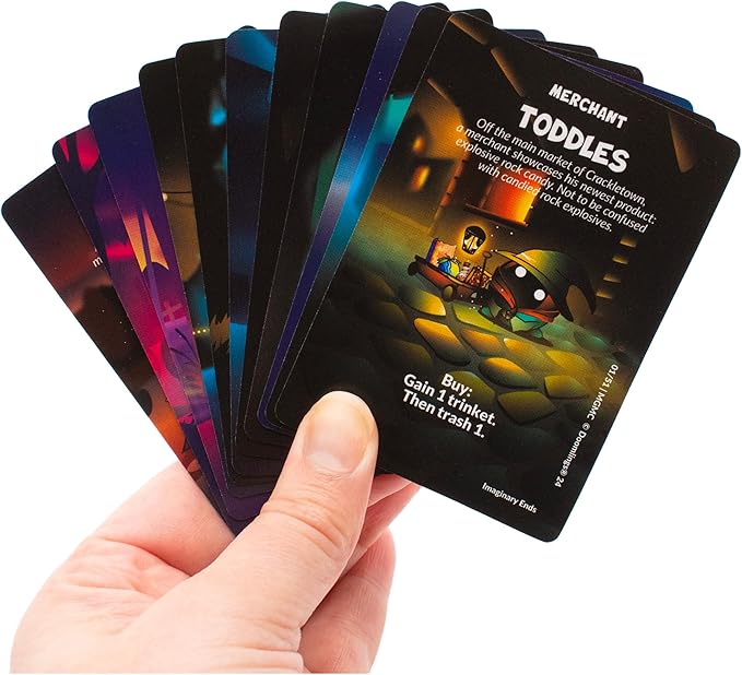 Doomlings Card Game: Imaginary Ends Expansion - Collectible Mystery Holofoils Gold Pack | Strategy Game for Kids, Teens & Adults | 2-6 Players, Ages 7+ (5-in-1 Imaginary Ends)