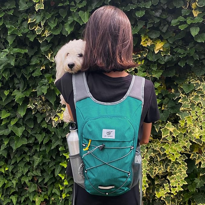 SKYSPER Foldable Hiking Backpack - 10L Small Lightweight Daypack Breathable Travel Backpacks for Men Women