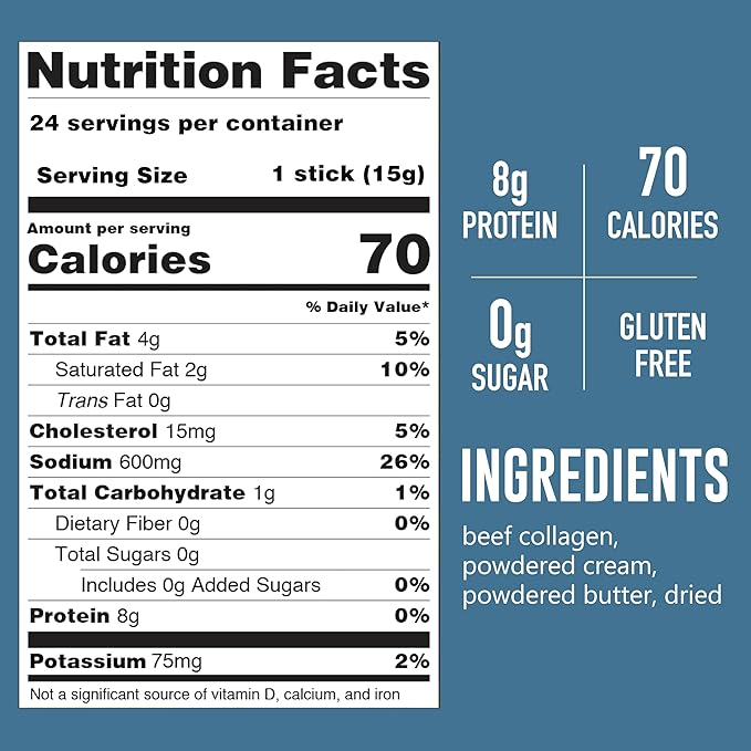 LonoLife Keto Beef Bone Broth Powder Mix | Grass-Fed, 10g Protein | Collagen-Rich, Keto & Paleo Friendly | Natural Ingredients | 24 Portable Stick Pack Servings