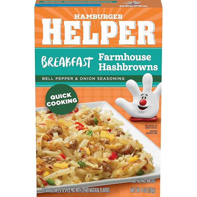 Helper BREAKFAST Farmhouse Hashbrowns, 4 oz