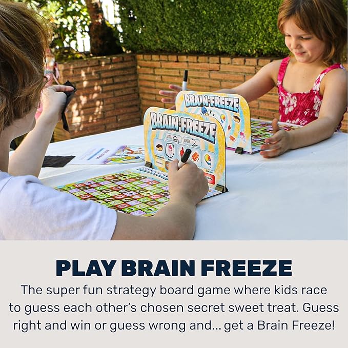 Brain Freeze??Board Game ??Fun Memory Game for Kids & Families, Educational Toys & Learning Game, Logic & Deduction Challenge, Ages 5+