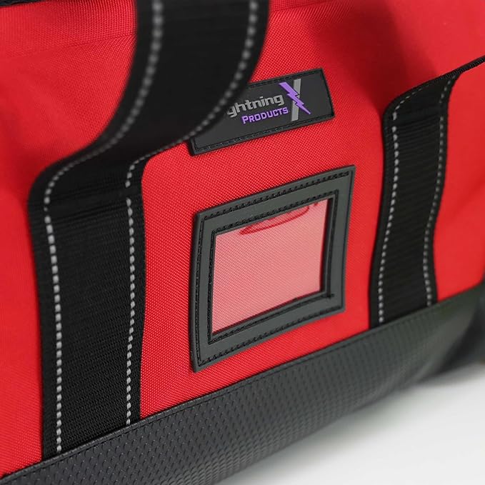 Lightning X Modular Large EMT Medic First Responder EMS Trauma Jump Bag w/Embroidered Name - RED